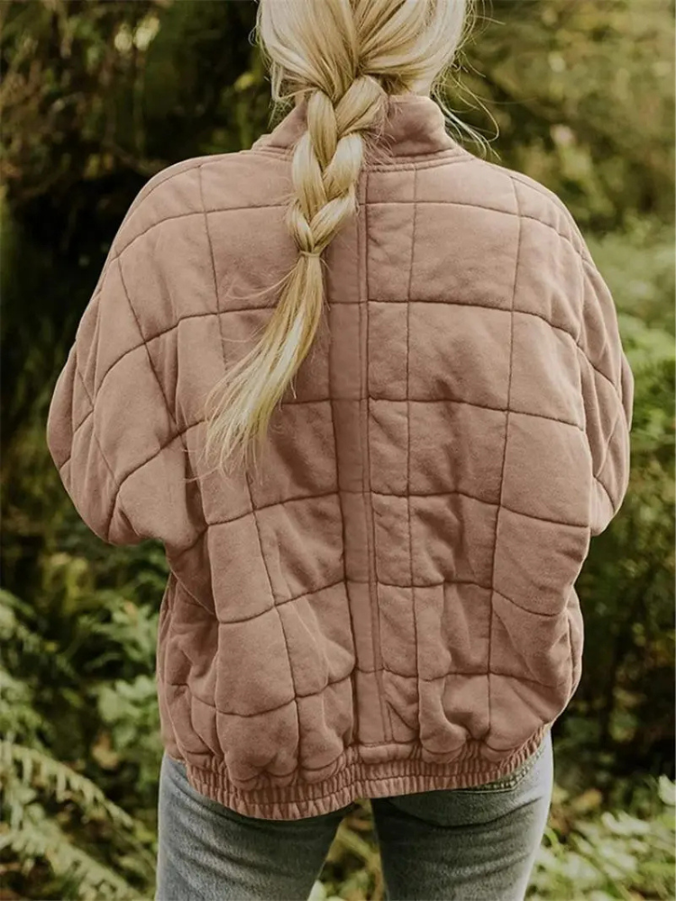 Damen Übergangsjacke: Dick gefüttert, Oversize 7