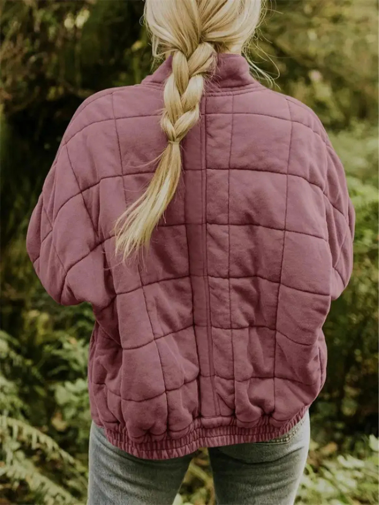 Damen Übergangsjacke: Dick gefüttert, Oversize 8