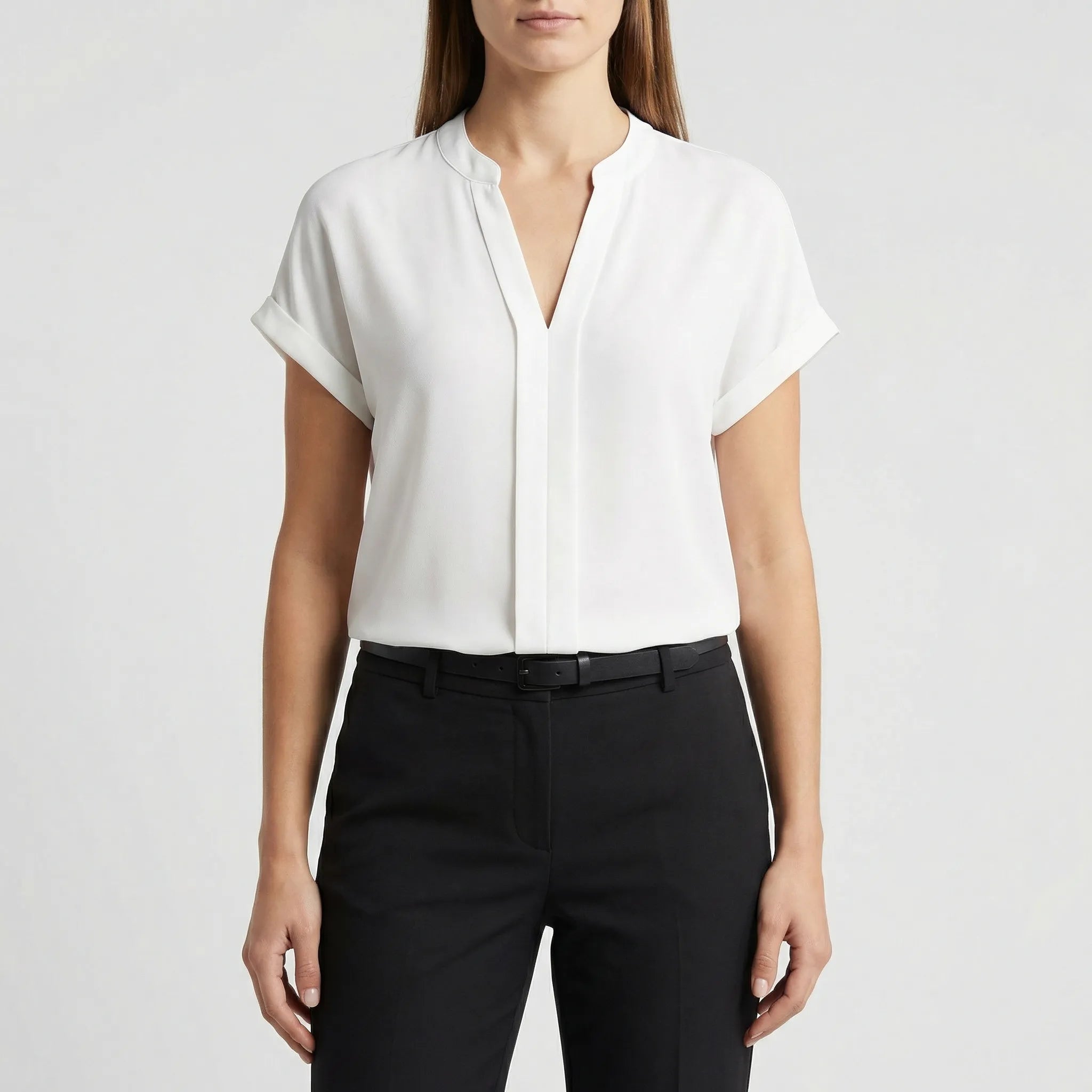 Damenbluse Damen | Locker tailliert & Pflegeleichter Look
