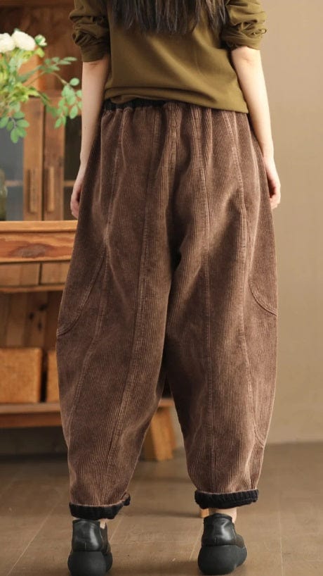 Damenmodische Cordhose