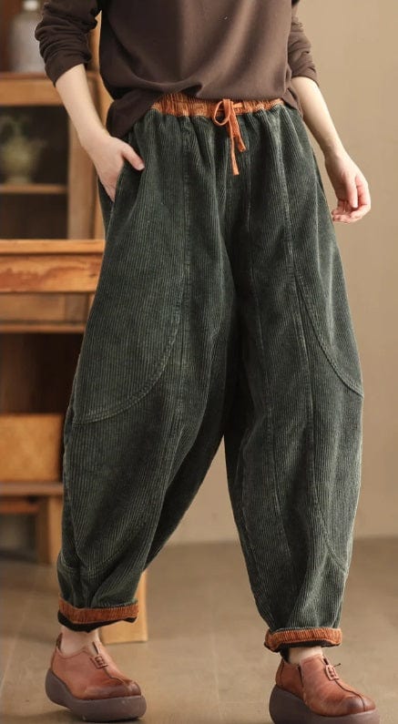 Damenmodische Cordhose
