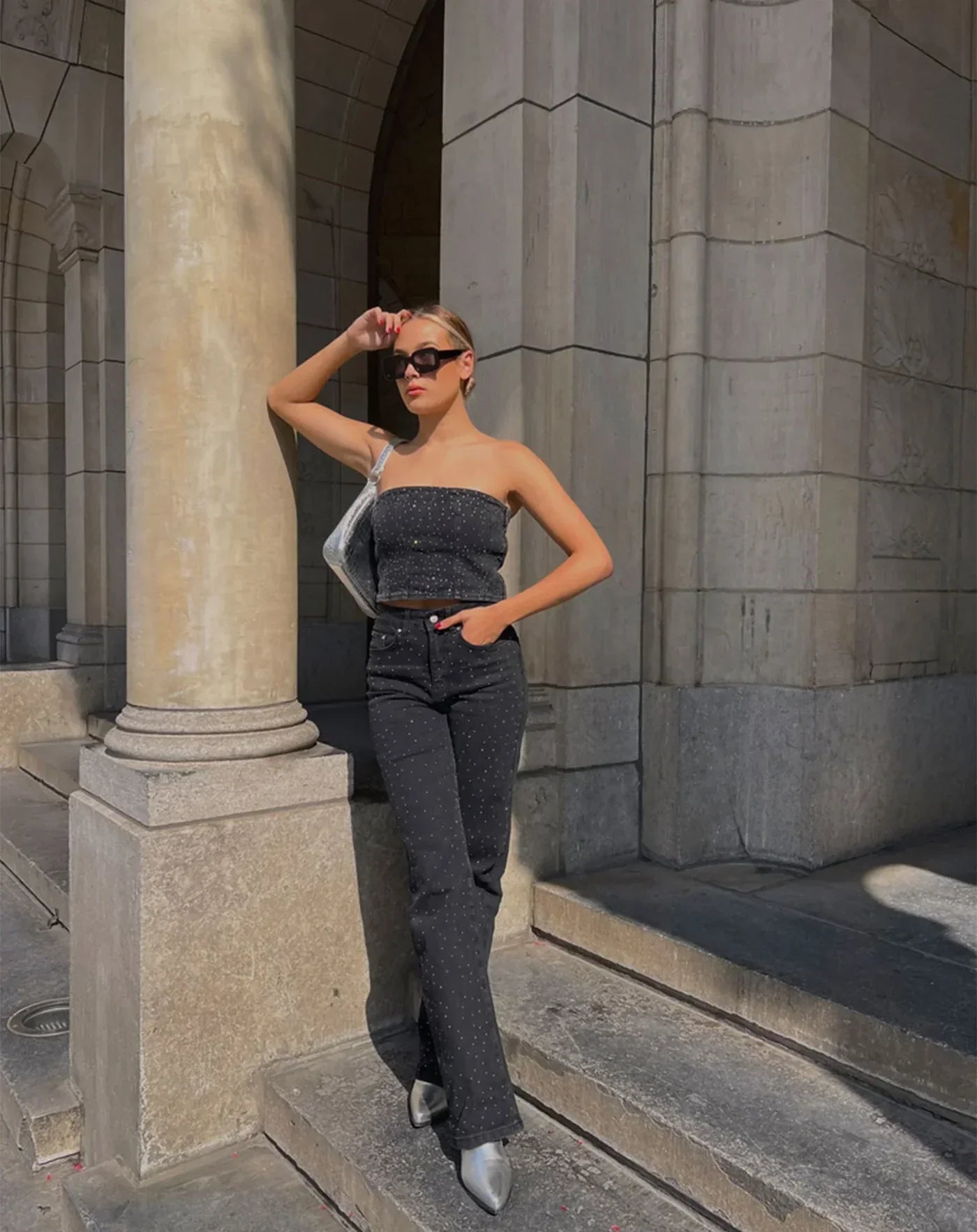 Glänzende Denim Jeans - StarStruck 7