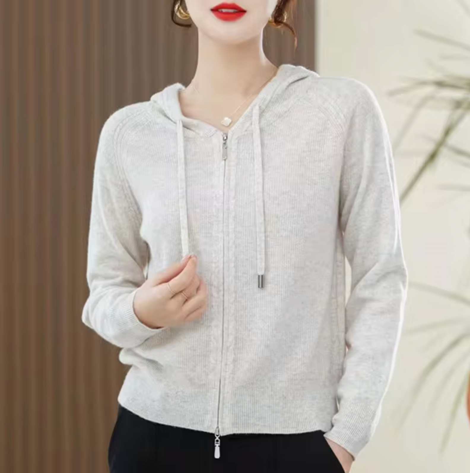 Drune | Gestrickter Hoodie 2