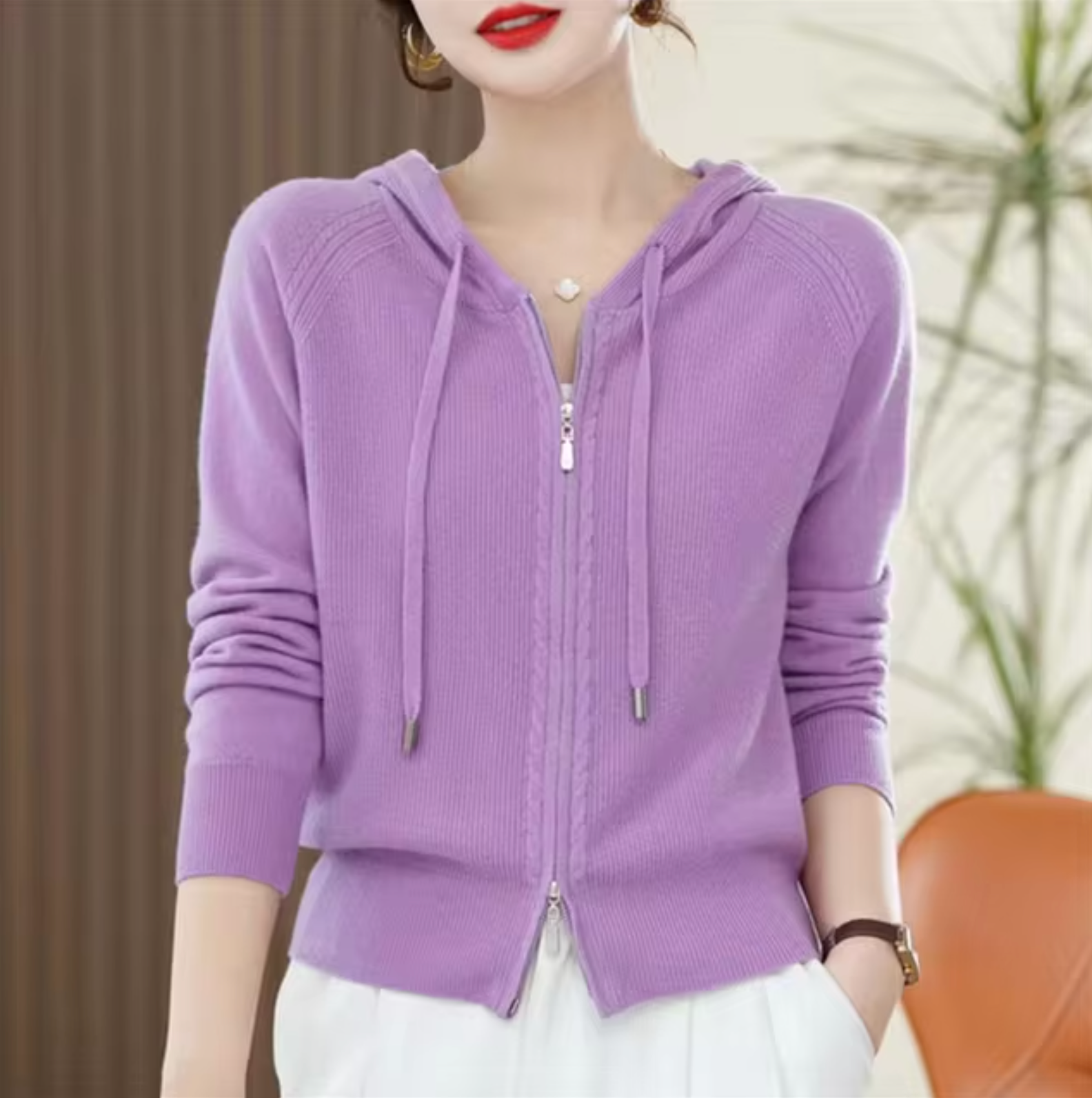 Drune | Gestrickter Hoodie 3