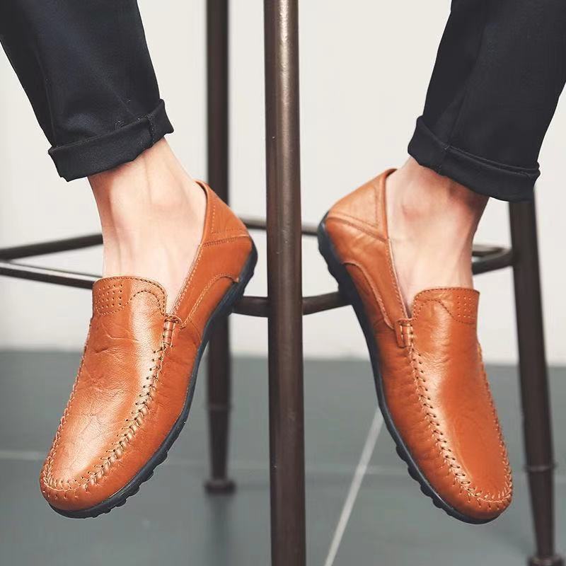 Echoarchiv | Herren Sommer Loafer Schwarz 1