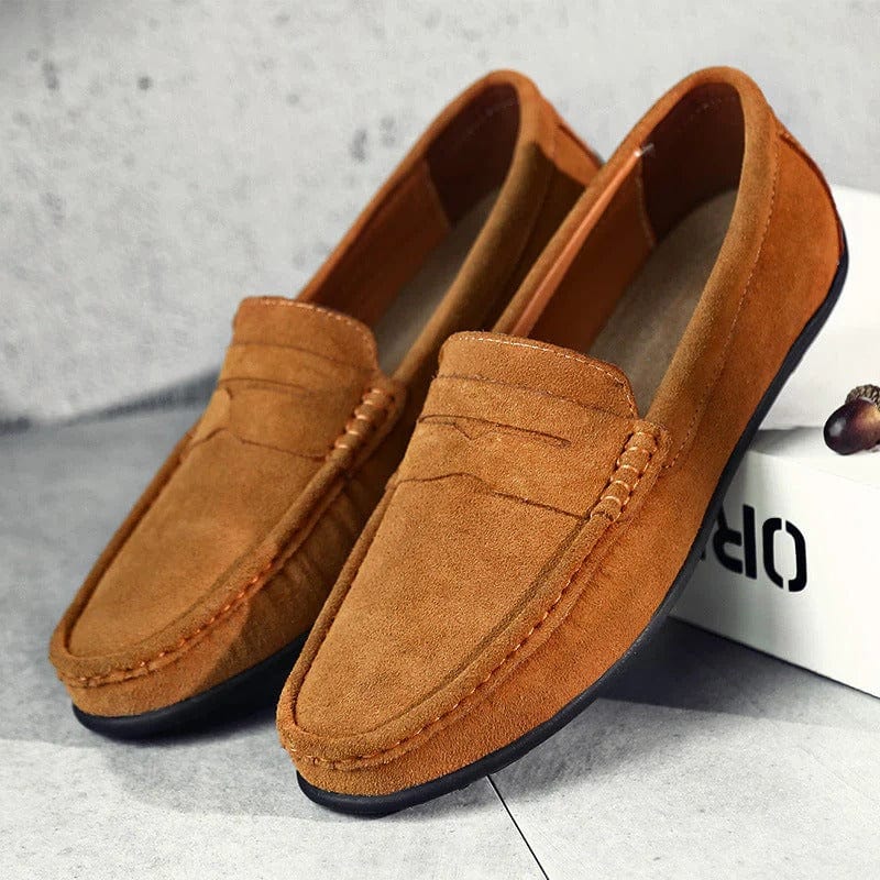 Echoarchiv | Klassische Wildleder Loafer für Herren 4