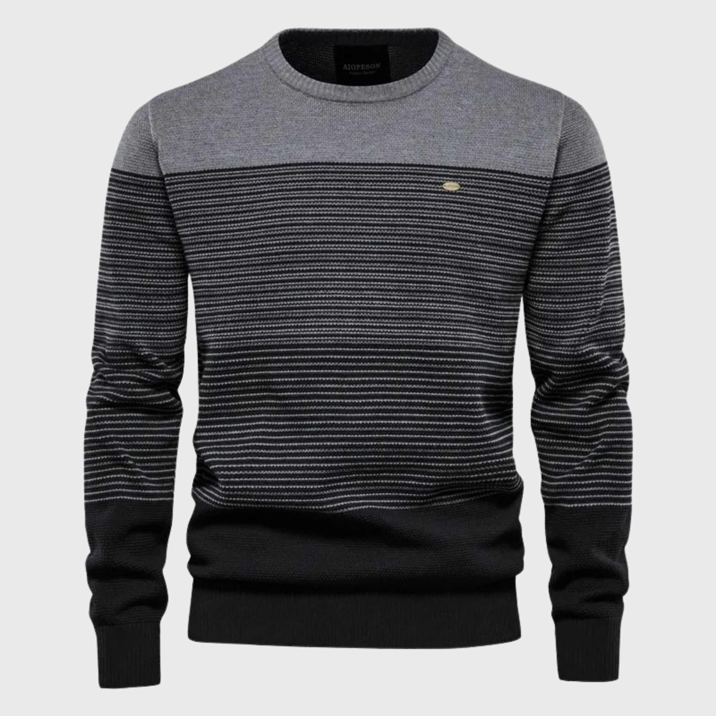 Edwin - Lässiger Pullover mit O-Ausschnitt 2