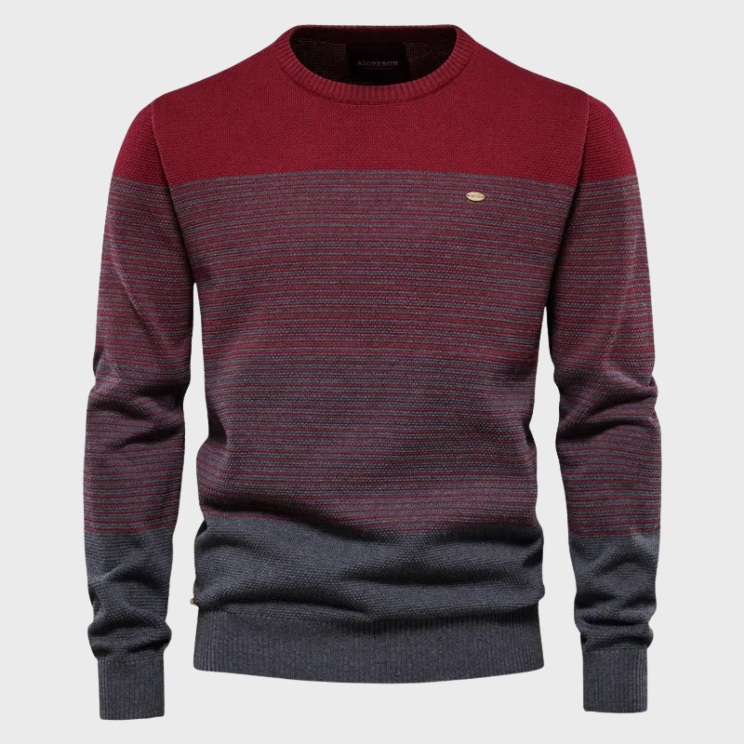 Edwin - Lässiger Pullover mit O-Ausschnitt 3