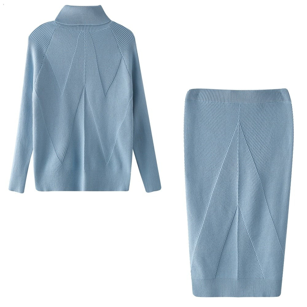 Ein super kuscheliges Strickkleid für die kalten Tage