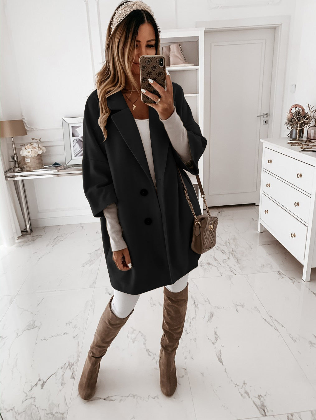 Eleganter Herbstmantel