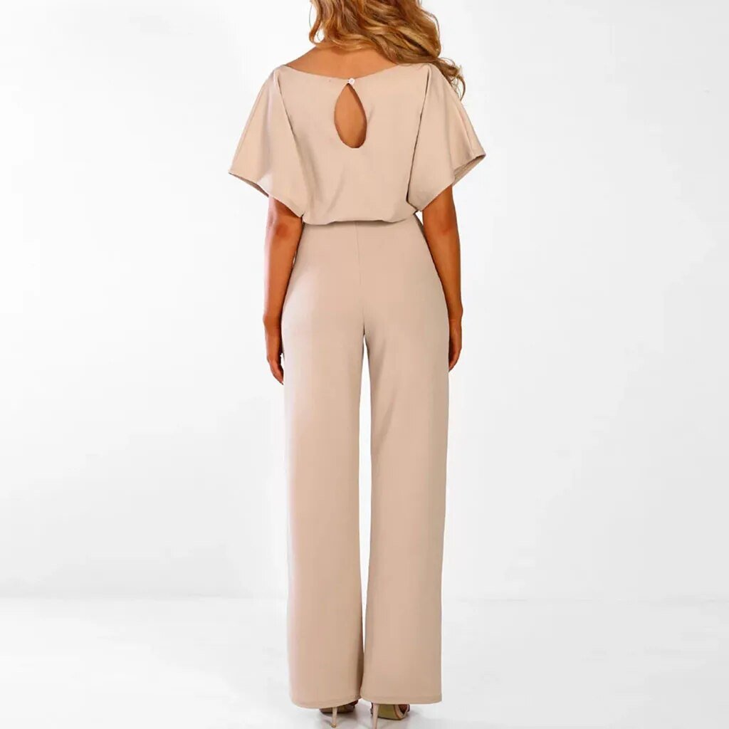 Eleganter Jumpsuit Ocean Breeze für Frauen - Nathalie