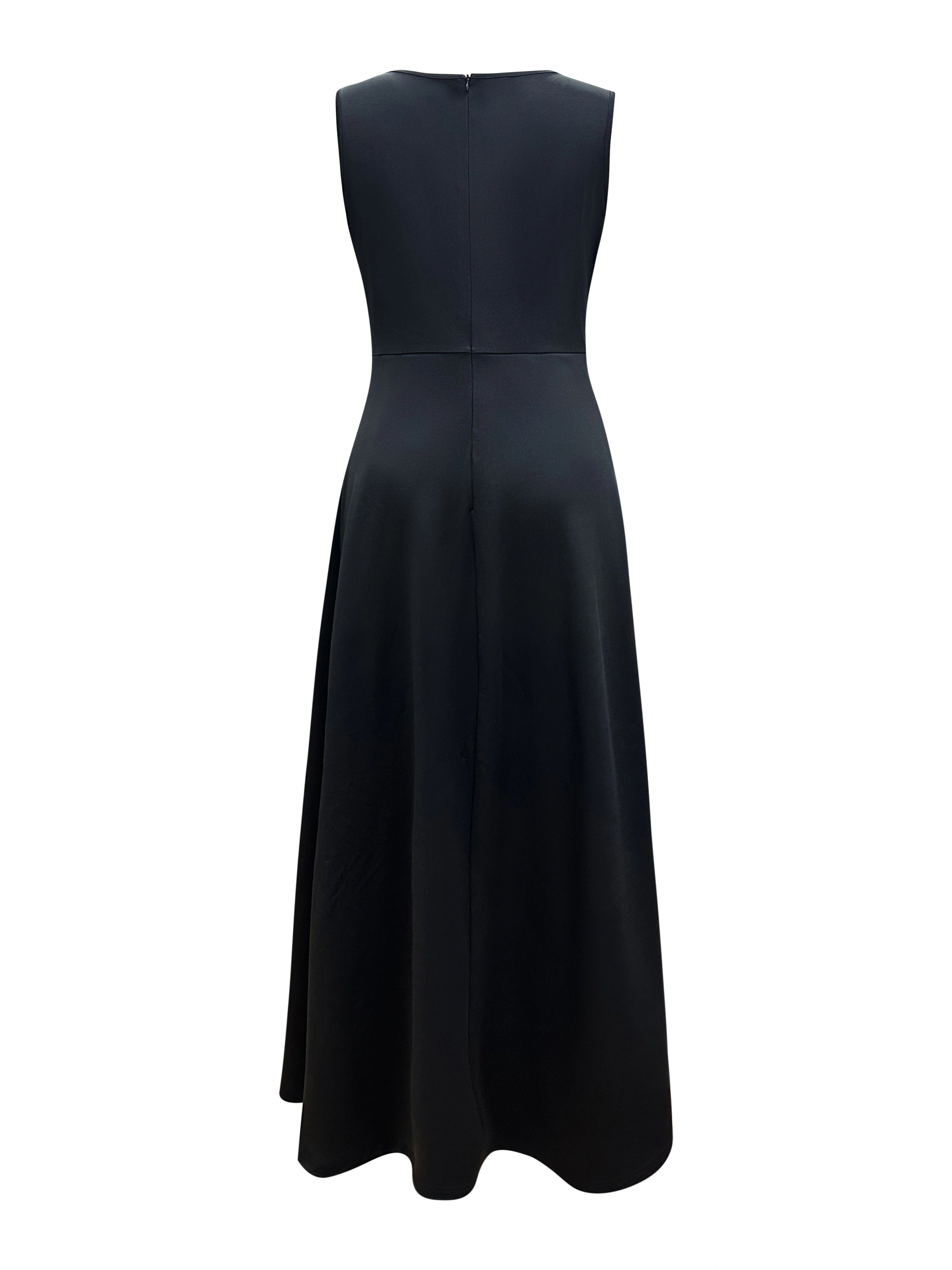 Eleganter ärmelloser Jumpsuit mit weitem Bein für Frühling und Sommer
