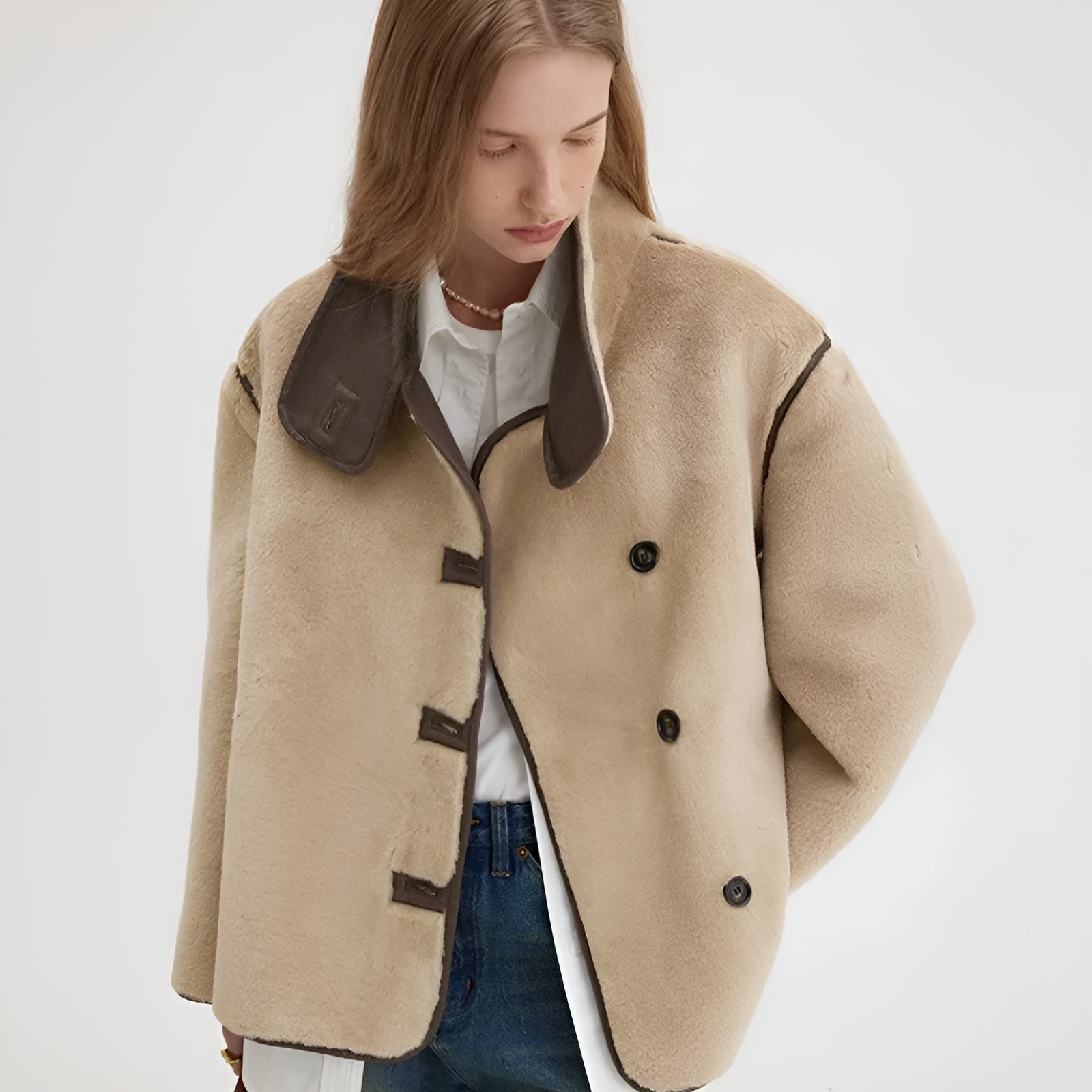 Elise - Kurze Fleecejacke