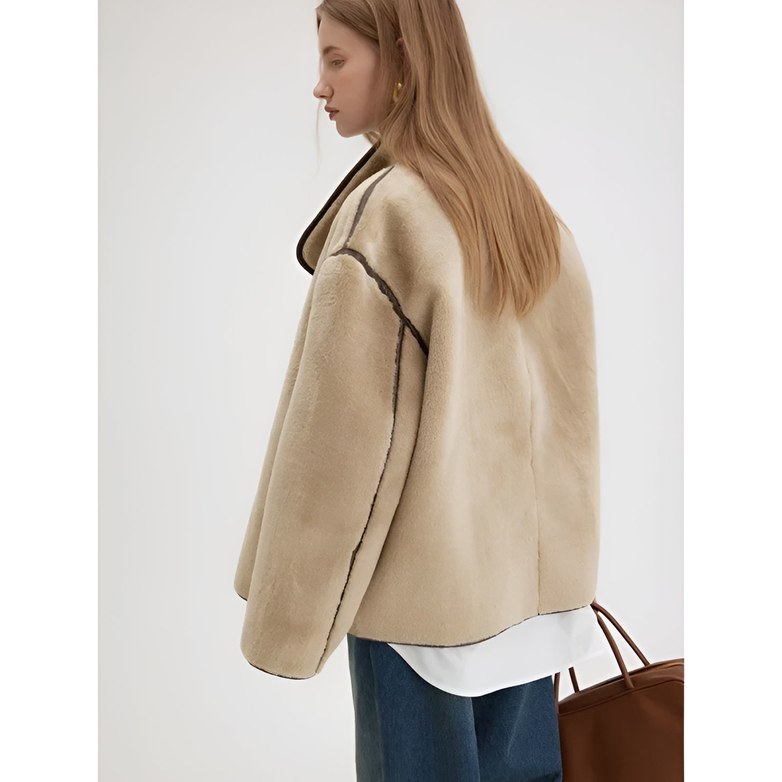 Elise - Kurze Fleecejacke