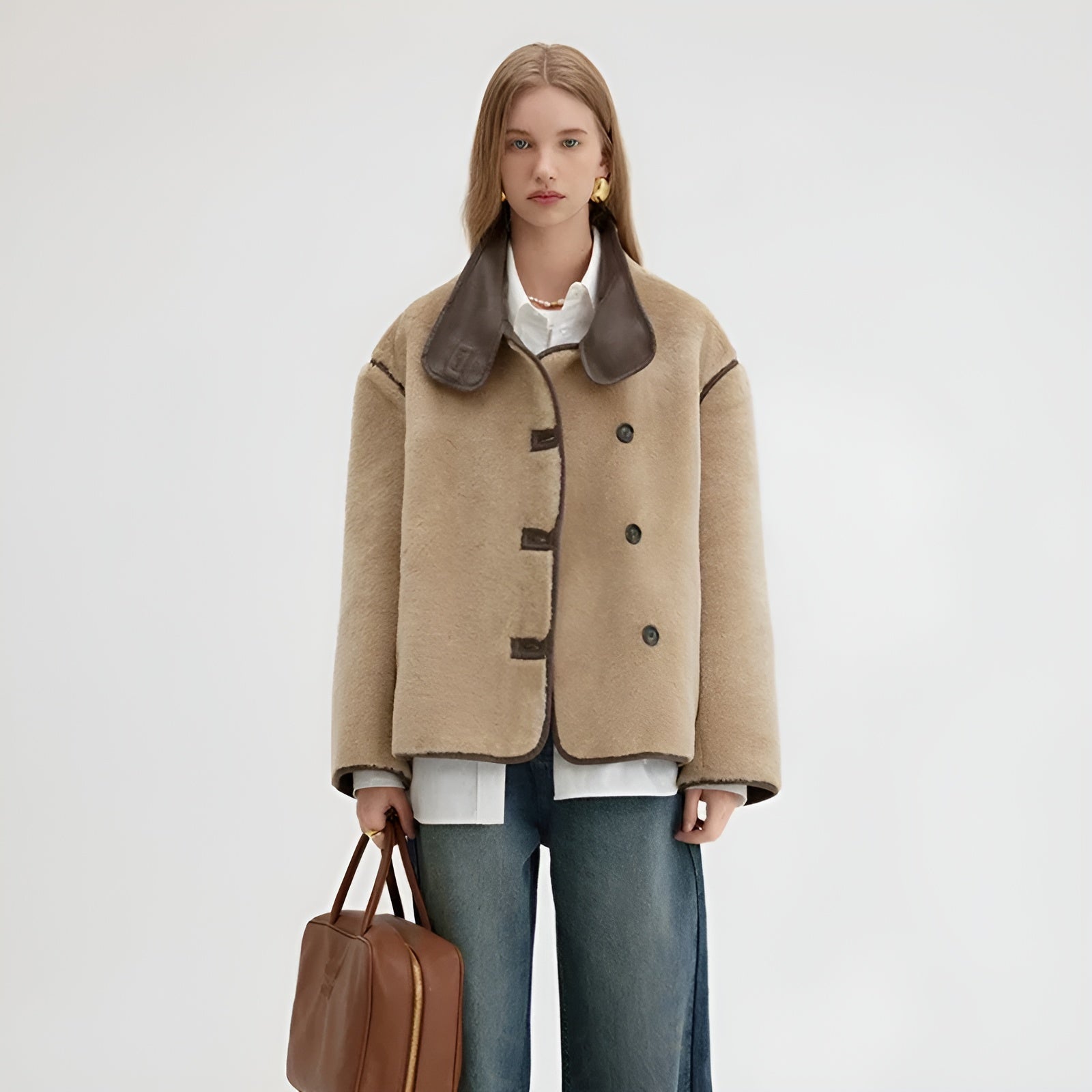 Elise - Kurze Fleecejacke