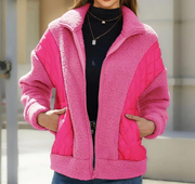 Eloise - Fleece padded warm winter coat
