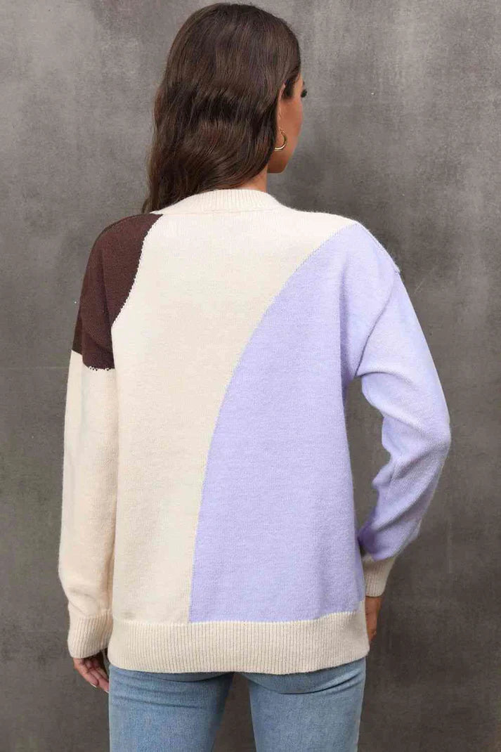 Emma - Bunter Eleganter Pullover