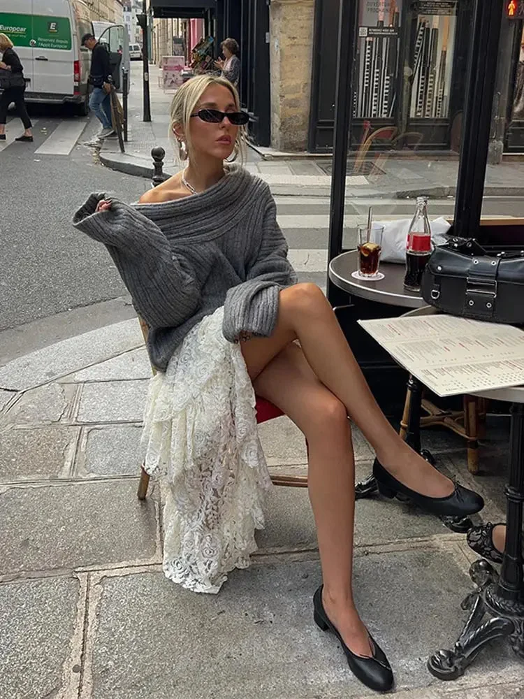 Emma - Klassischer einfarbiger Pullover