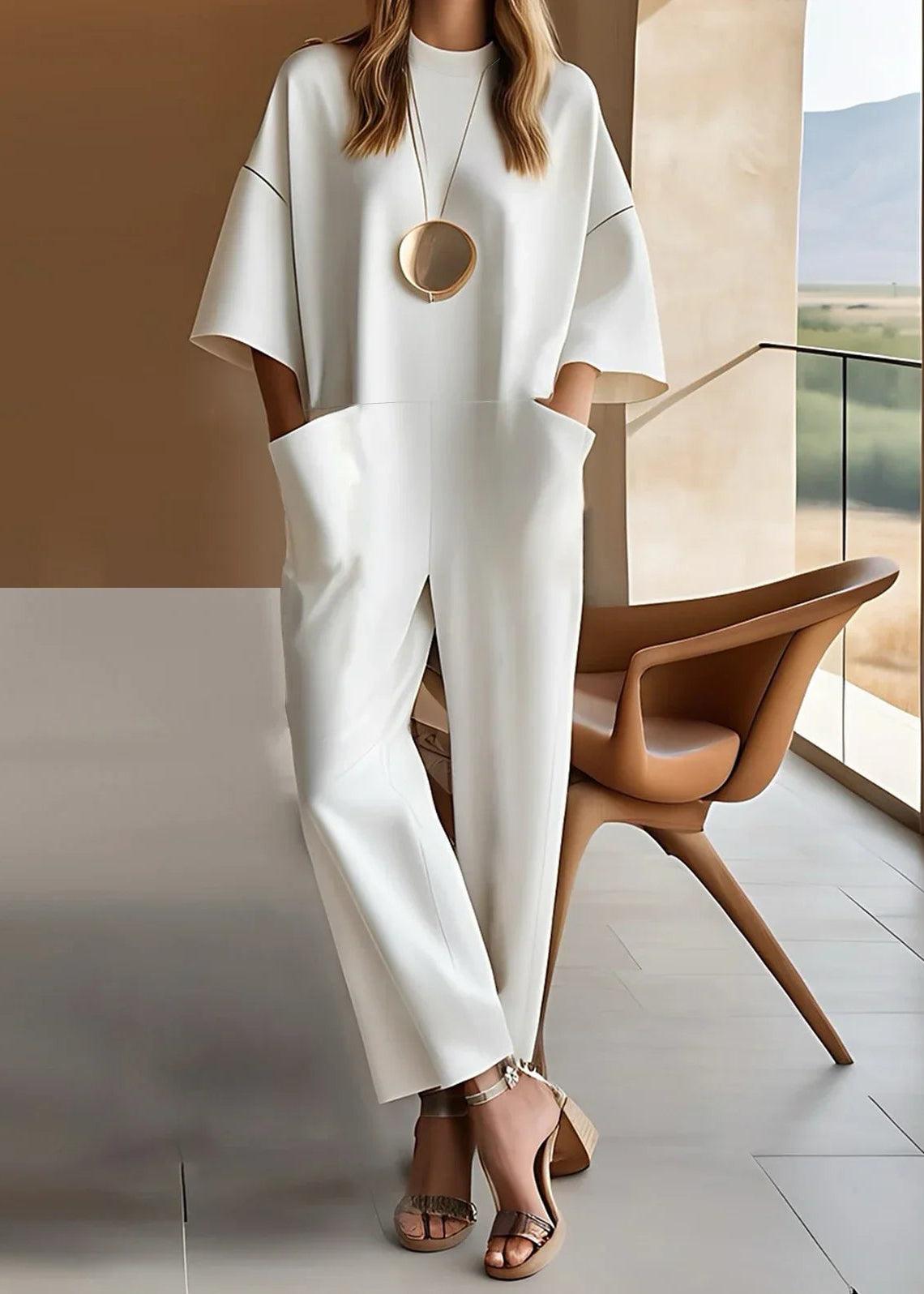 Emmy™ Stilvoller Kurzarm-Overall 0