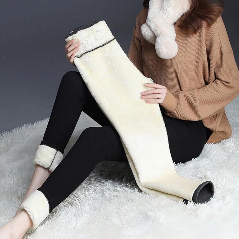 Erikah | Damen Bequem Winter Leggings