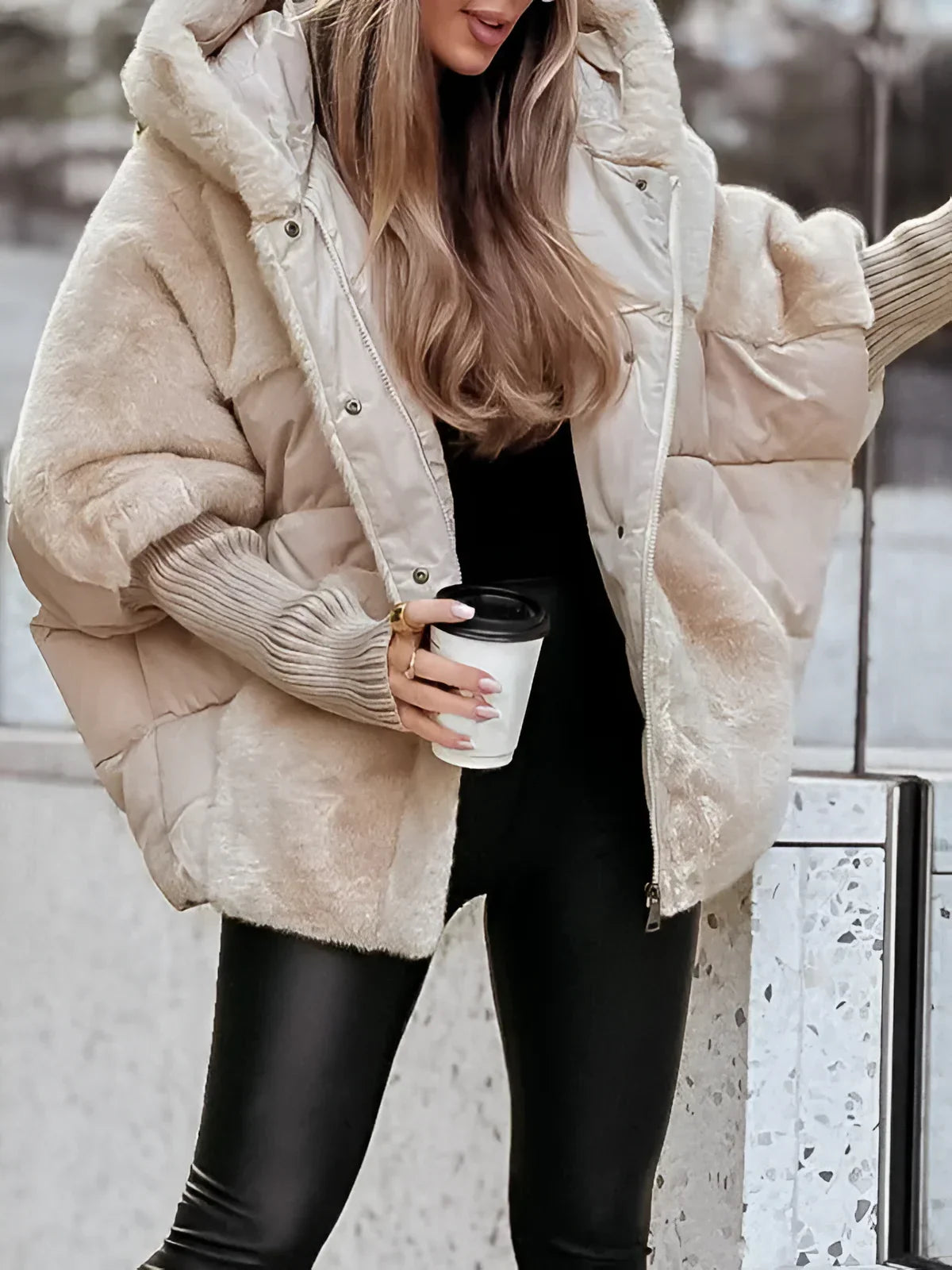 Fellmantel Damen | Oversize & Kuschelig Warm 10