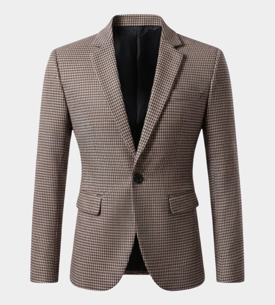 Franklin | Eleganter karierter Blazer 1