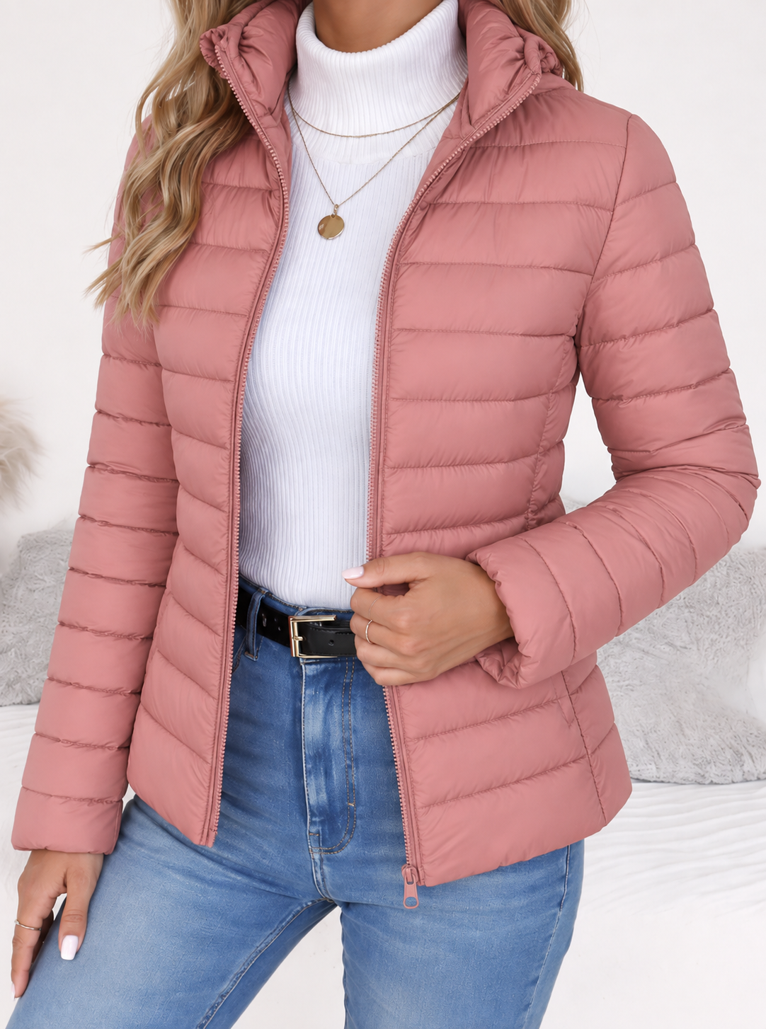 Steppjacke Damen | Atmungsaktiv & Schlank Geschnitten 6