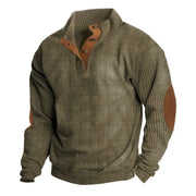 JERSEY DE HOMBRE ACANALADO CON BOTONES