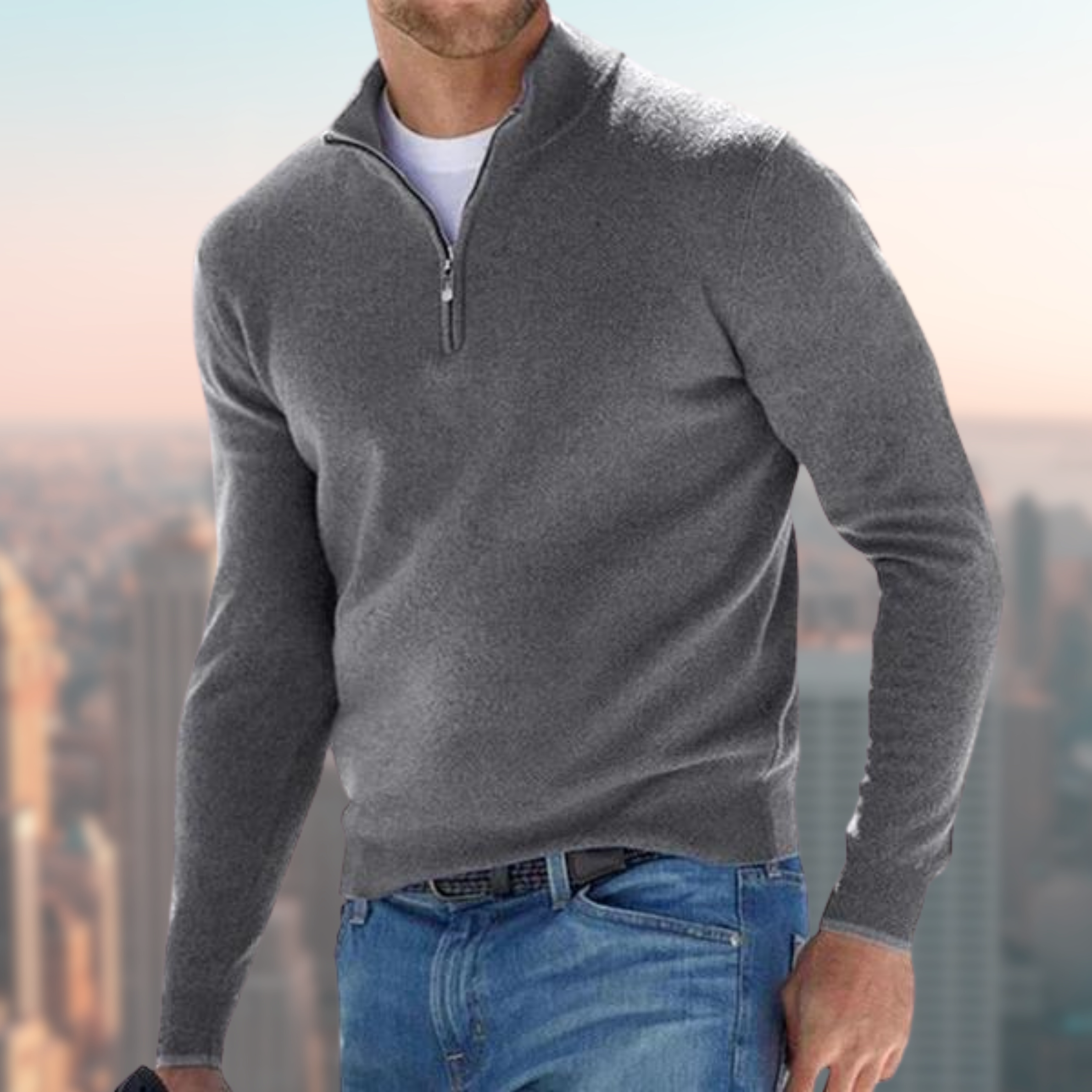 Gabriel - Pullover mit Reißverschluss 1