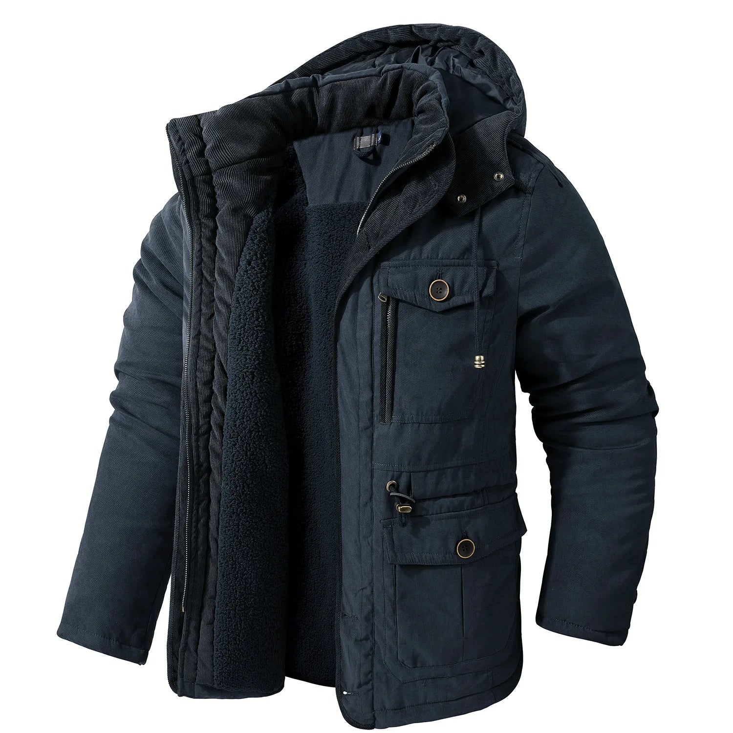 Garrett – Winterjacke mit Mehreren Taschen für Herren