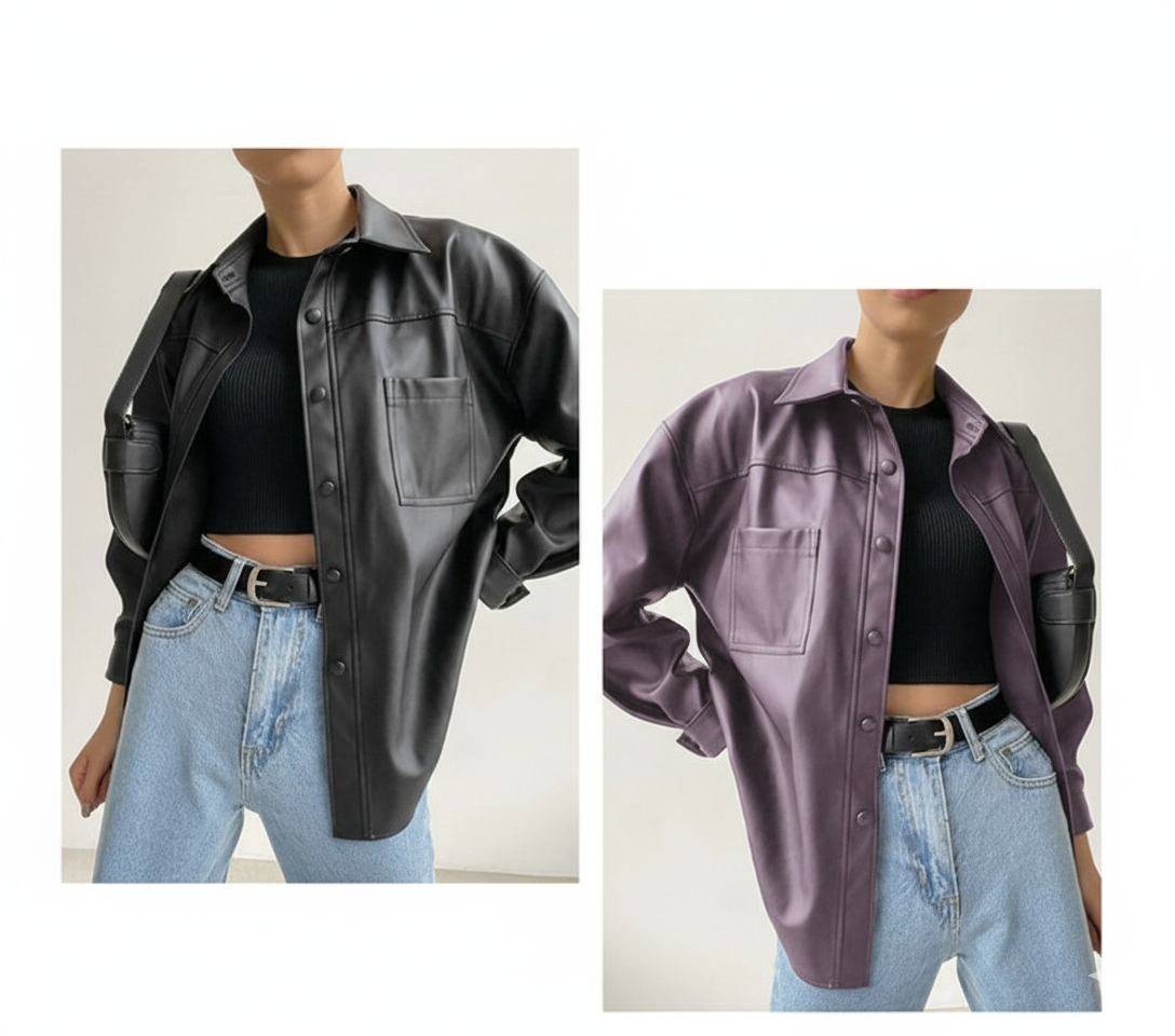 Jacke Damen | Umlegekragen & Entspannte Passform 4