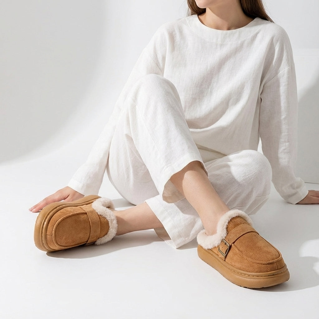 Hausschuhe Damen | Flauschig Warm & Bequem 2