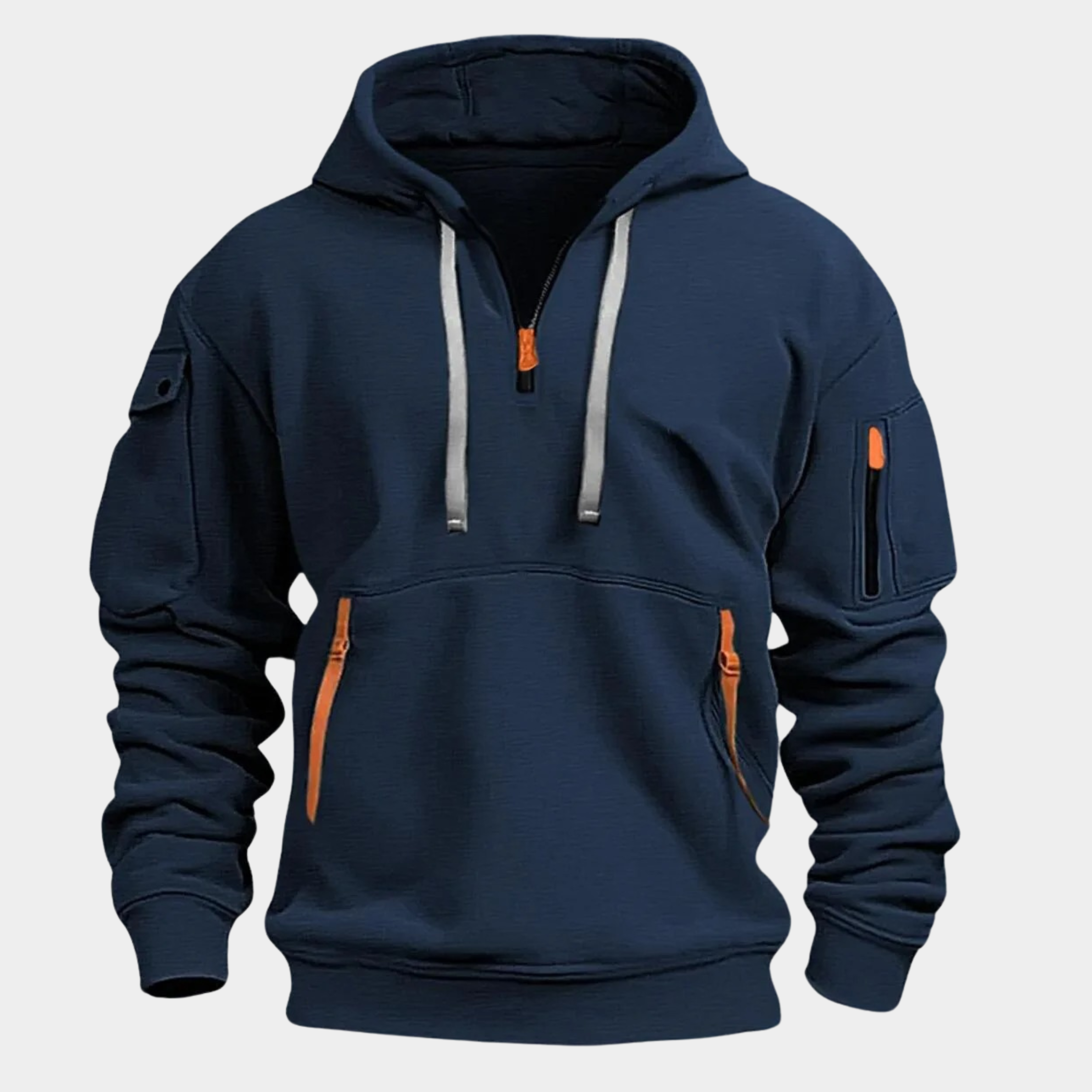 George - Kapuzenpullover mit Reißverschluss aus Fleece 3