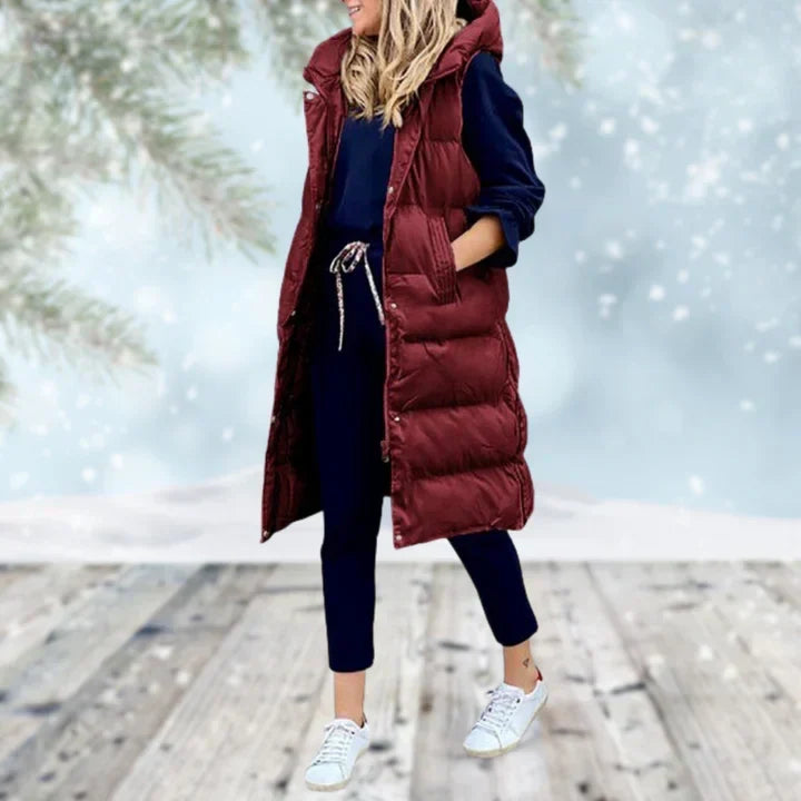 Gesteppte Longweste Damen | Warm & Leicht für den Winter