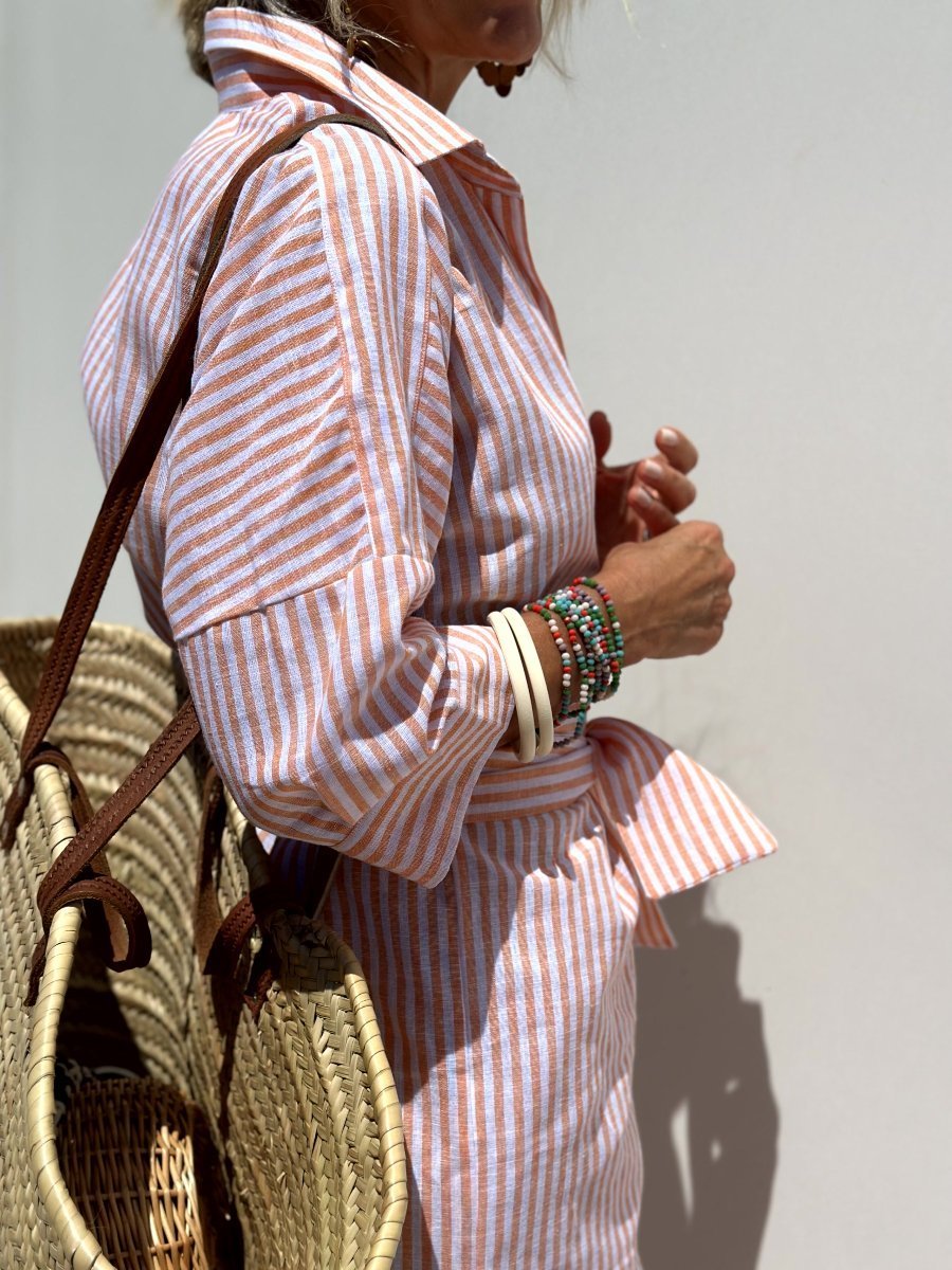 Gestreiftes Hemd Damen | Oversized & Lässig