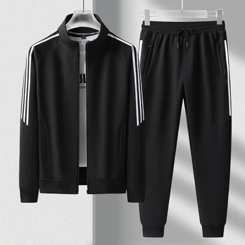 Gilbert - Lässiges Set aus Jacke mit Reißverschluss und Hose für Herren 0