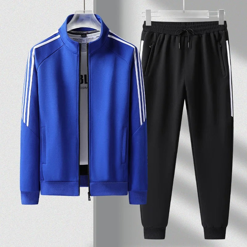 Gilbert - Lässiges Set aus Jacke mit Reißverschluss und Hose für Herren 1