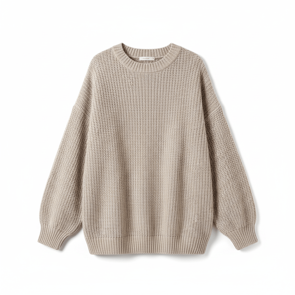 Grobstrickpullover Damen | Oversized & Luftig Leicht