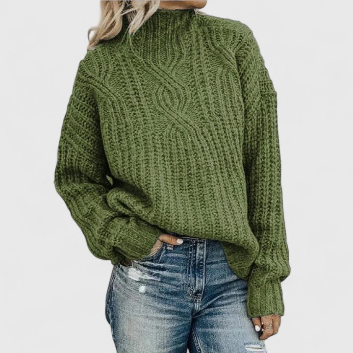 Winterpullover Damen | Gerippt & Langarm 3