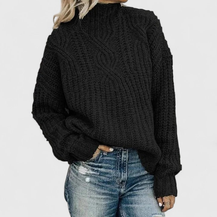 Winterpullover Damen | Gerippt & Langarm 1