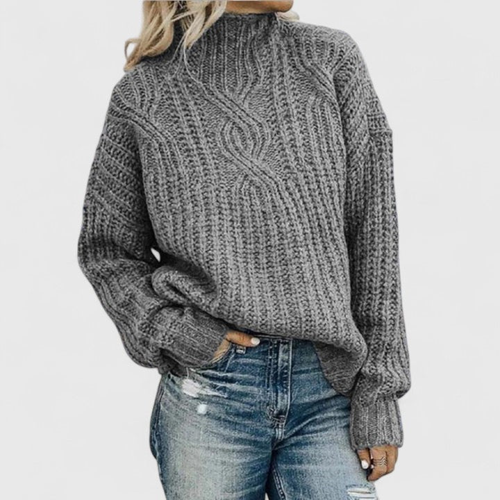 Winterpullover Damen | Gerippt & Langarm 2