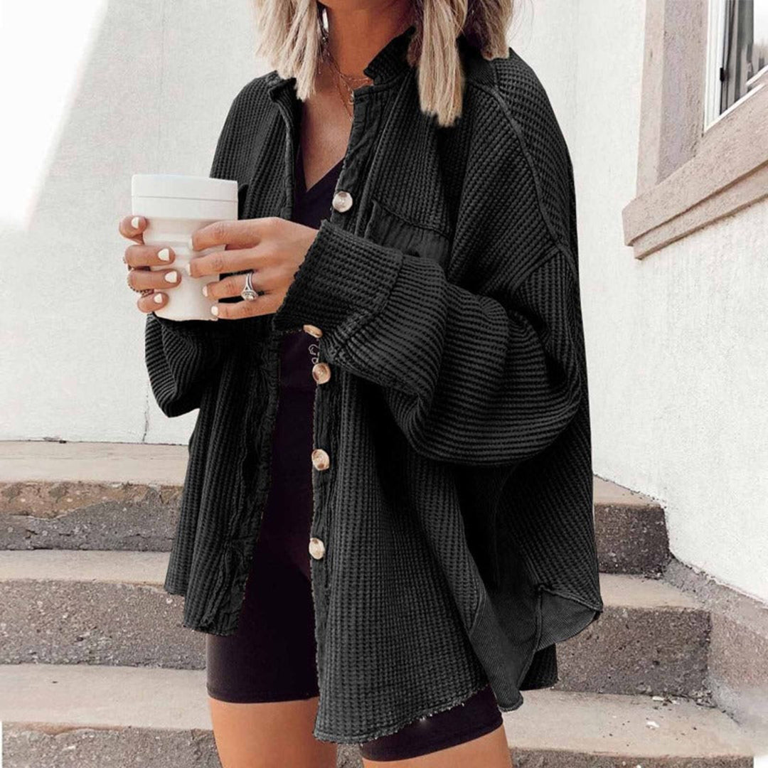 Hadly | Beigefarbener Damen-Strickpullover
