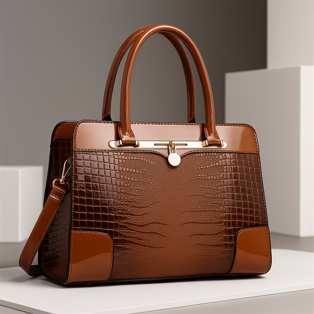Handtasche Damen | Kroko-Optik & Edles Design 4