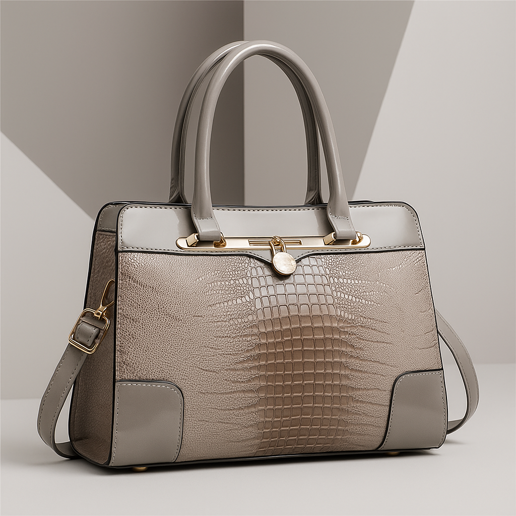 Handtasche Damen | Kroko-Optik & Edles Design 9