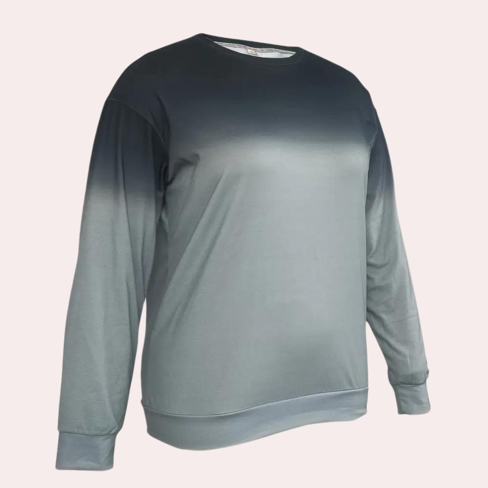 Hazel - Modernes Farbverlauf-Sweatshirt für Damen