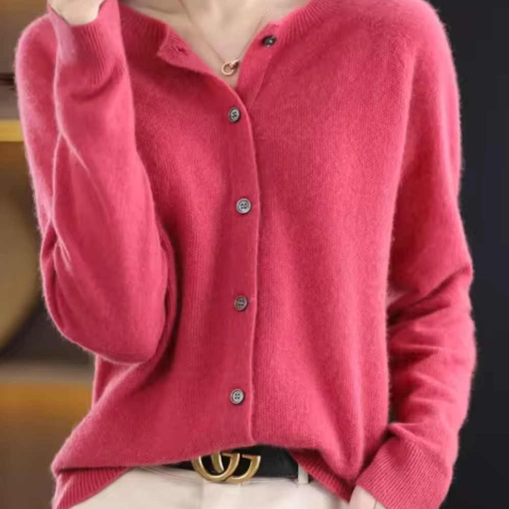Heidi-Mode | Lässiger Cardigan Elegant Structure 4
