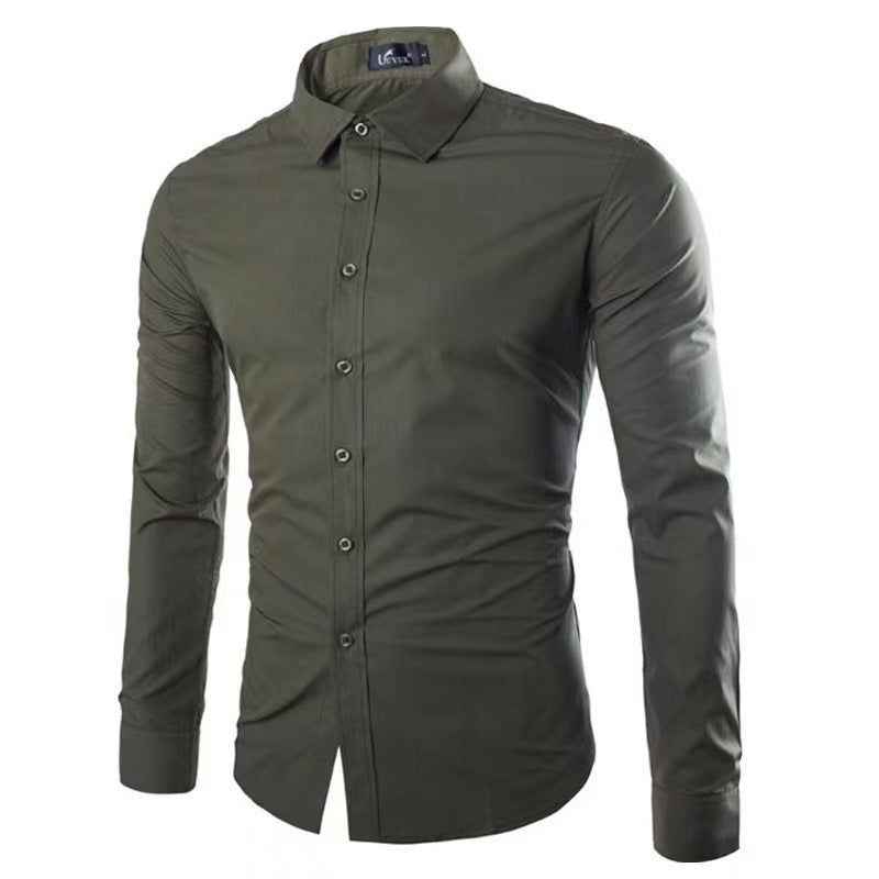 Hemd Herren Slim Fit | Knitterfrei & Gepflegter Look