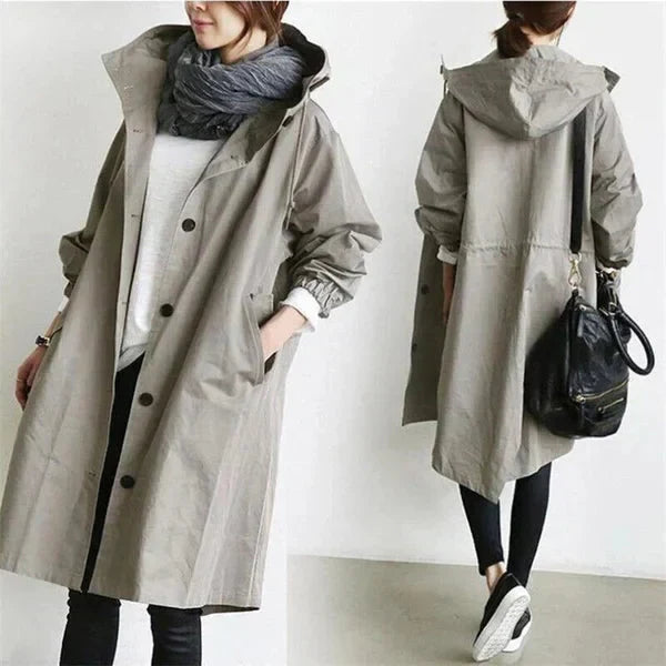 Hermione - Stilvoller Regenmantel für trendbewusste Damen