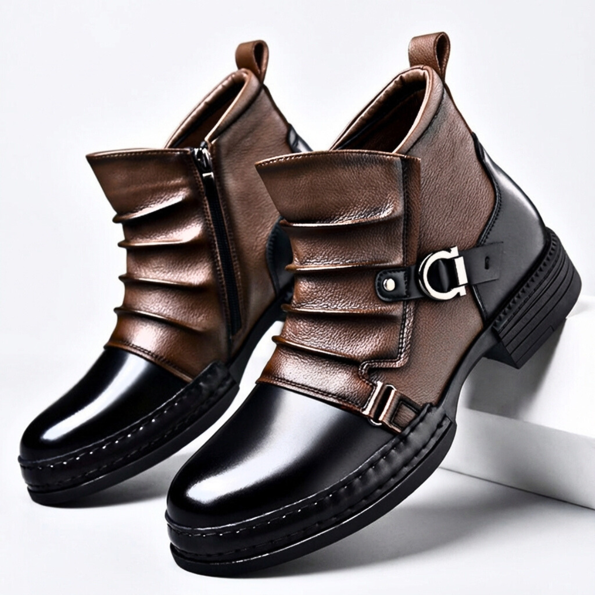 Schnallenstiefel Herren | Auffälliger Look & Sicherer Halt 4