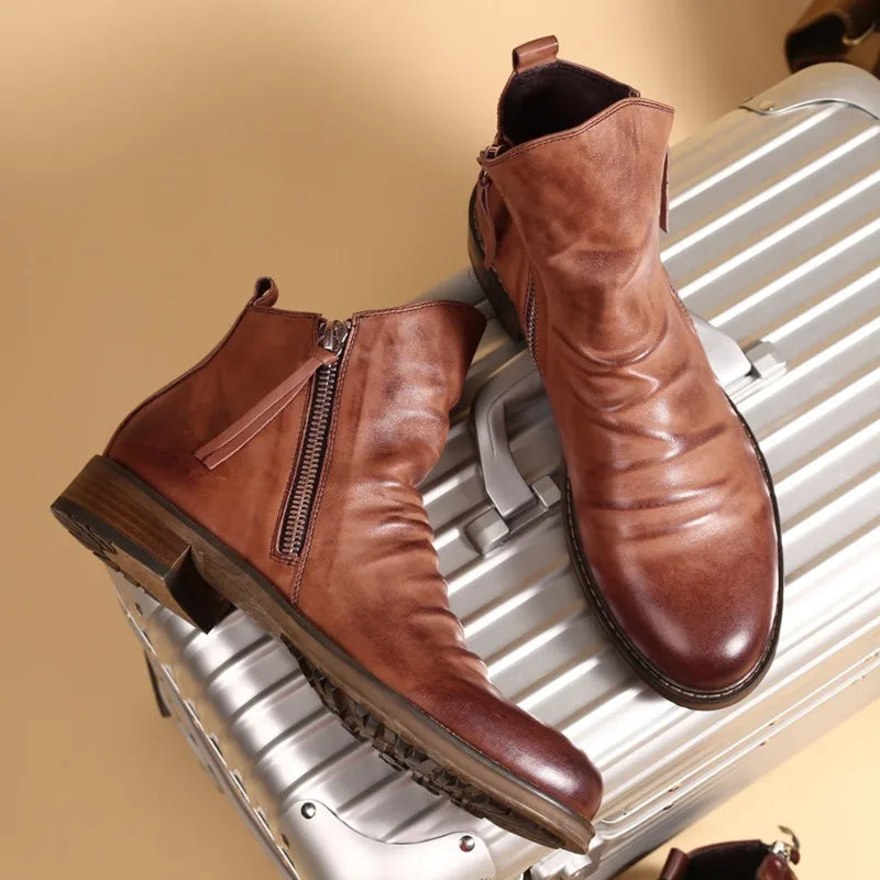 Stiefel Herren | Mit Reißverschluss & Gepolsterter Innensohle 1